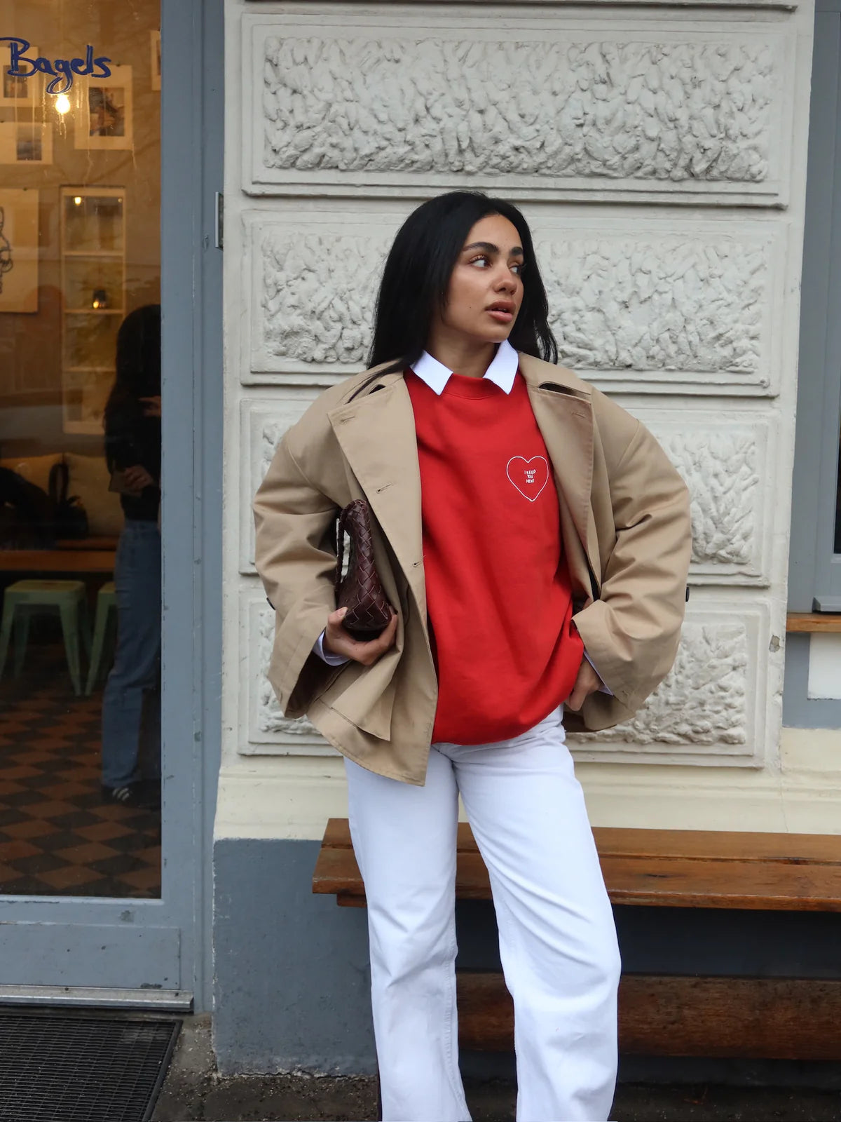 mikina keep U Here Sweatshirt