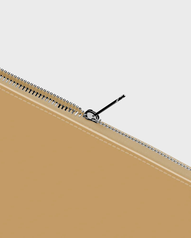 pouzdro na počítač Padded patent beige 14"