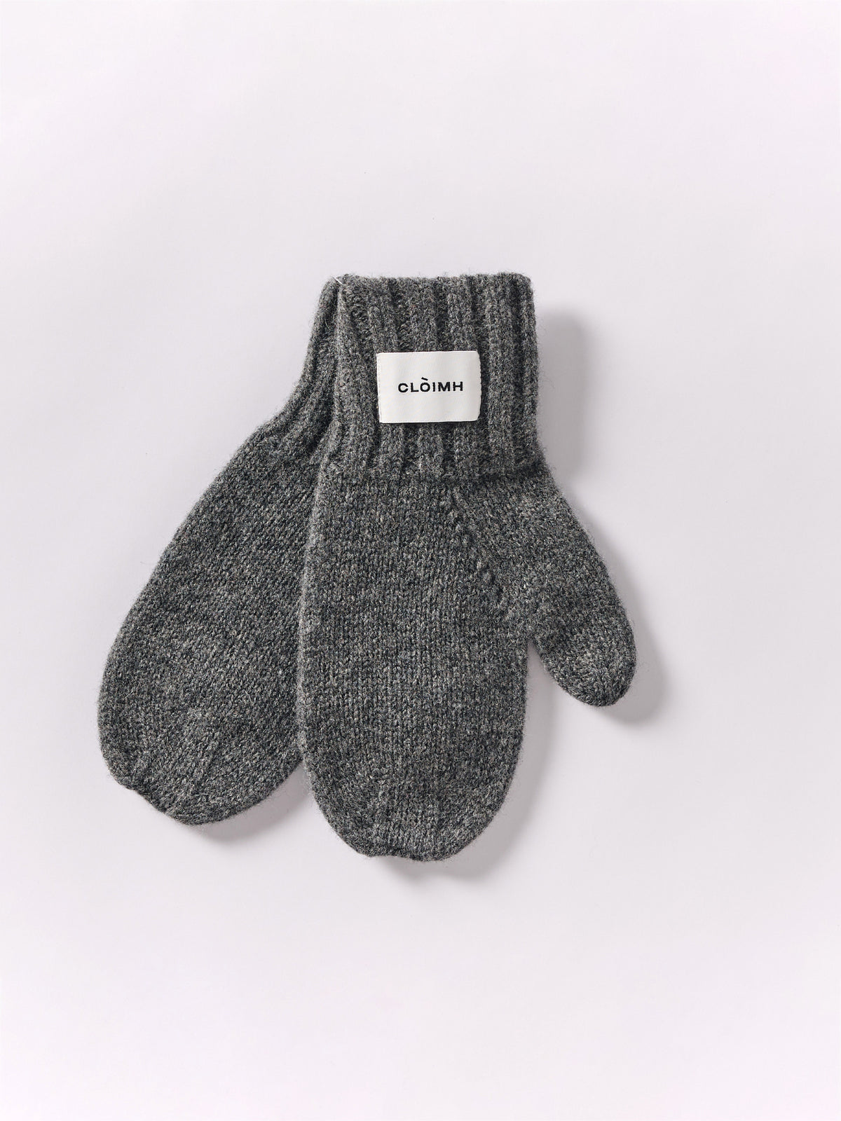 rukavice z vlny mittens - Dark Grey