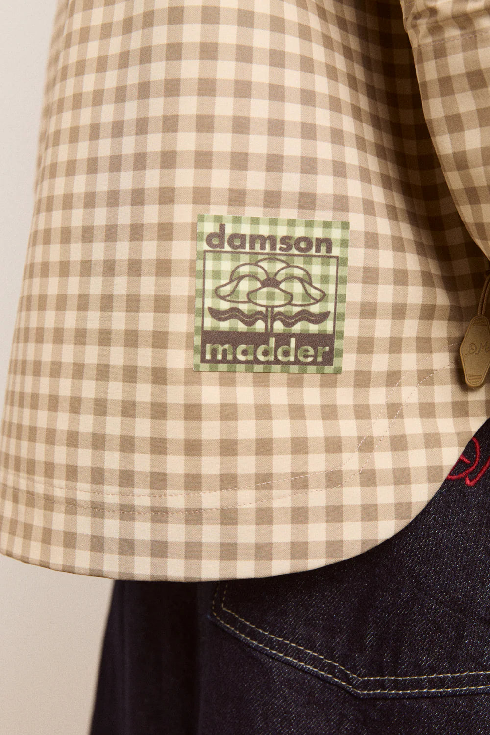 jacket matilda raincoat gingham