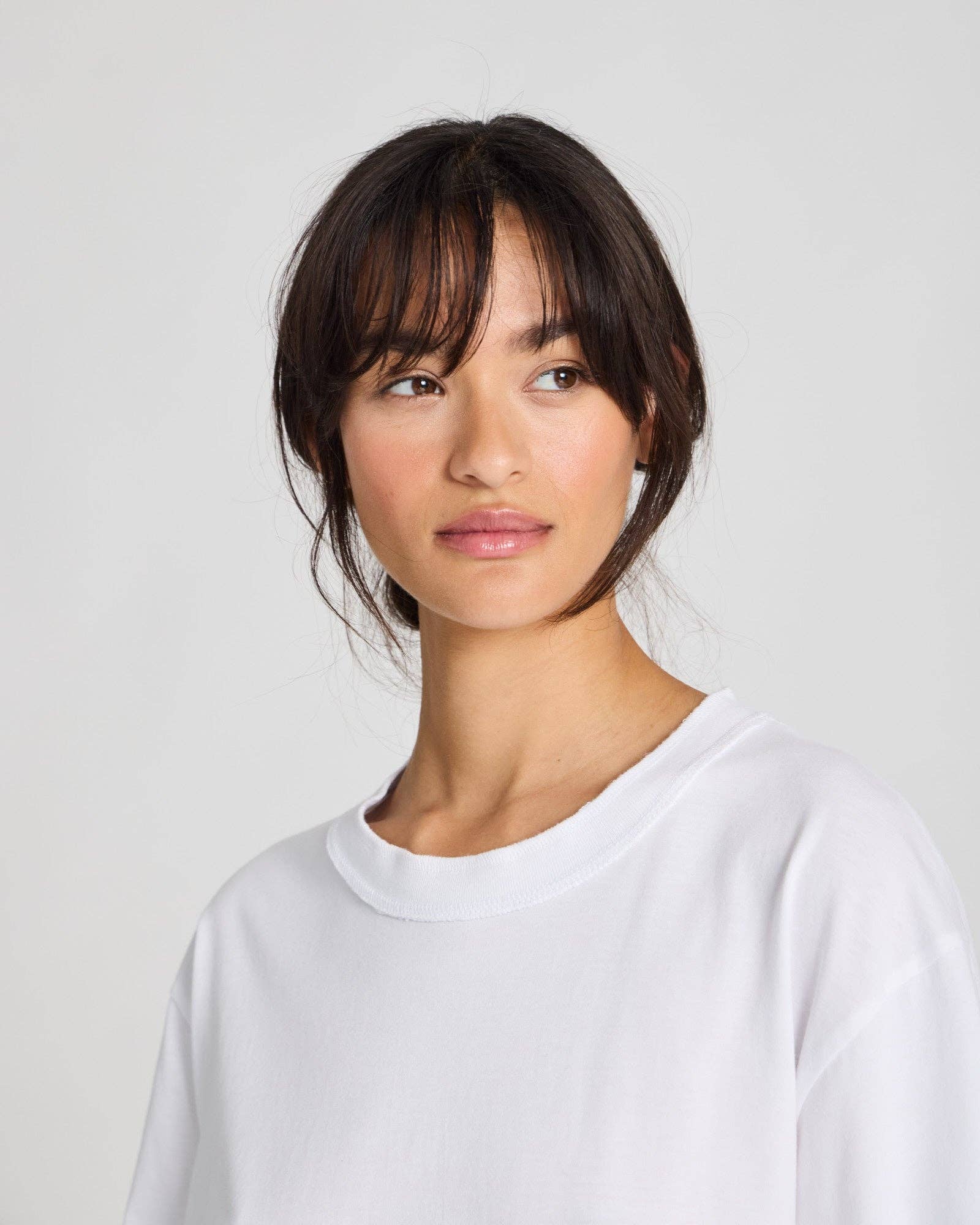 Maya Oversize Tee GOTS white