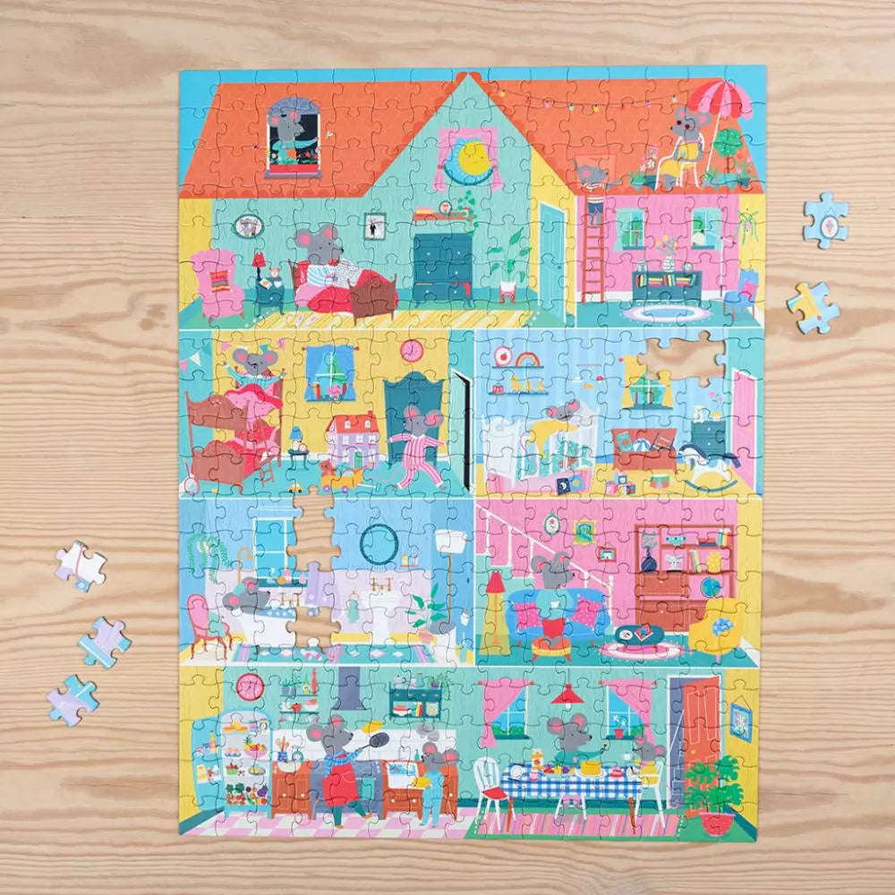 puzzle Mouse In A House