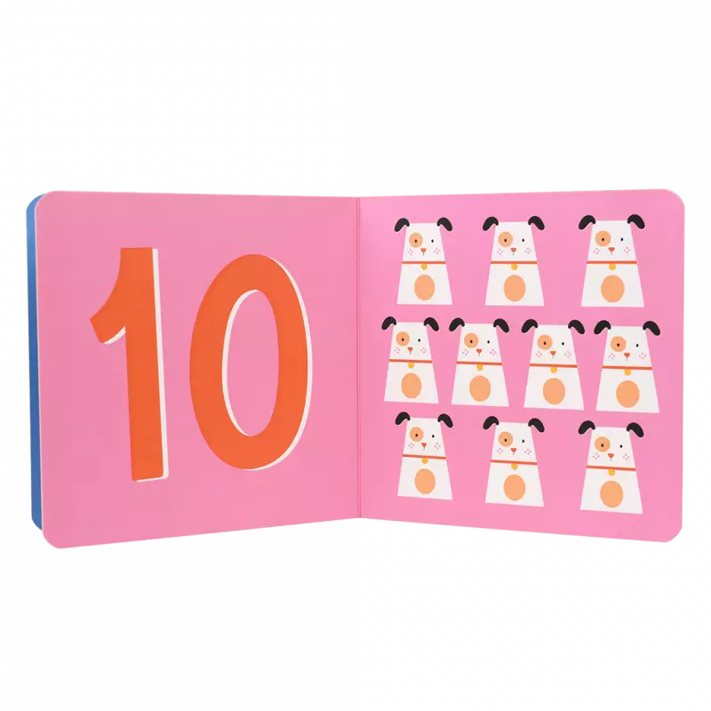 knížka baby's first numbers book