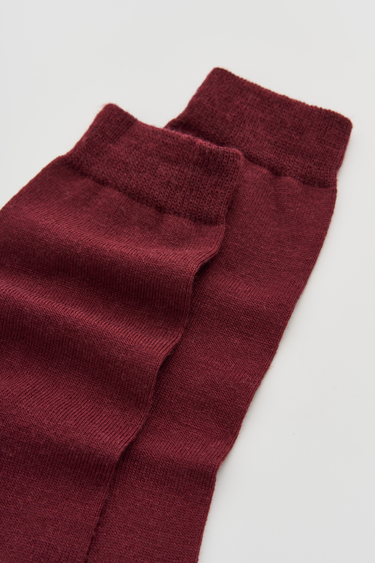 Merino Socks - Burgundy