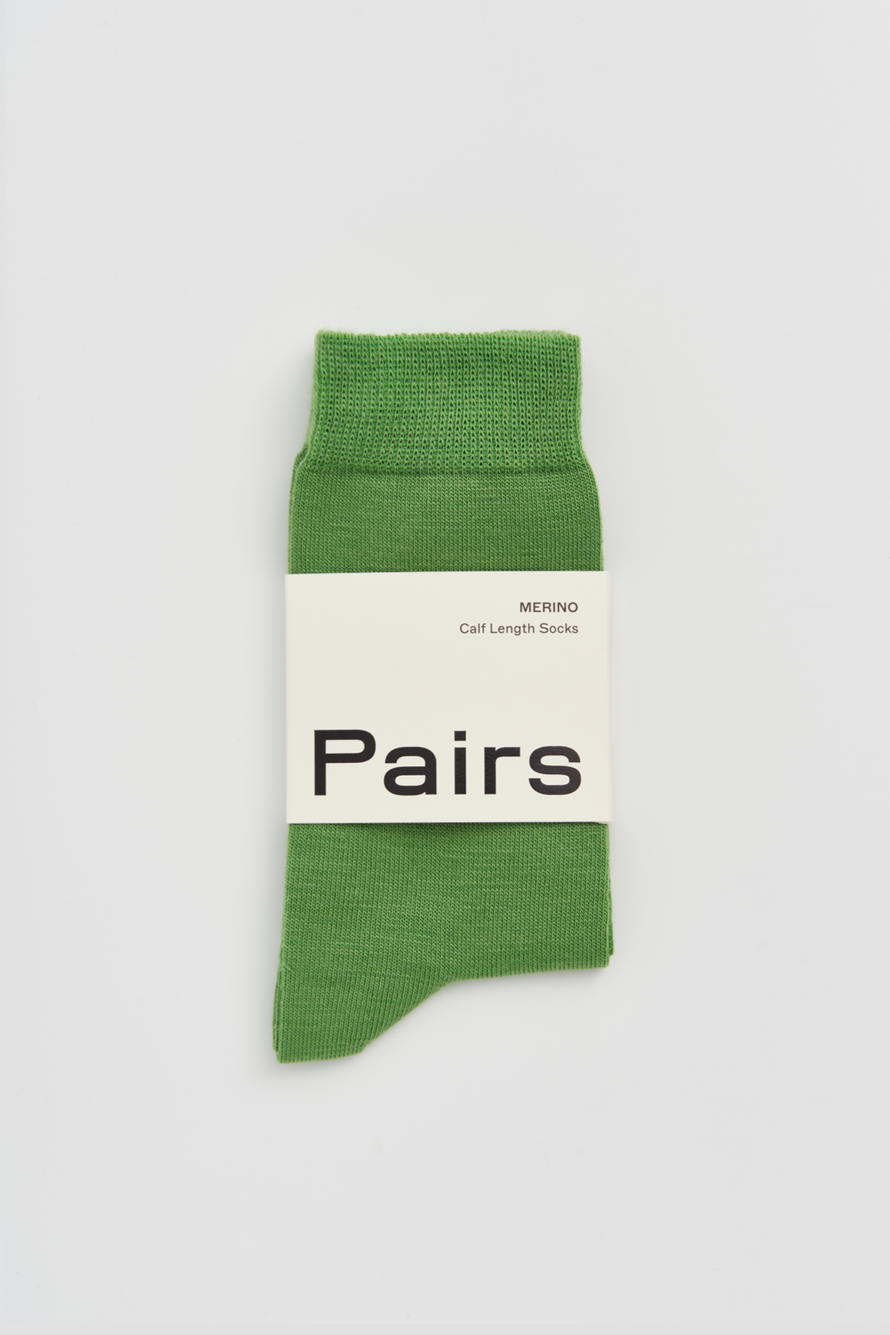 Merino Socks - Grass Green