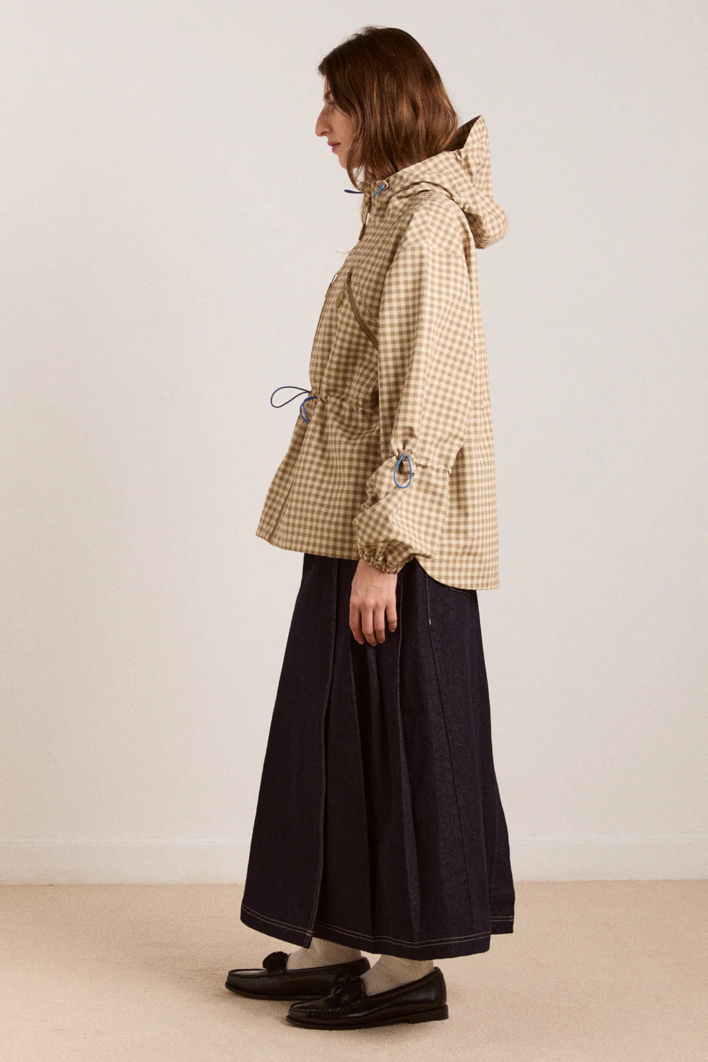 jacket matilda raincoat gingham