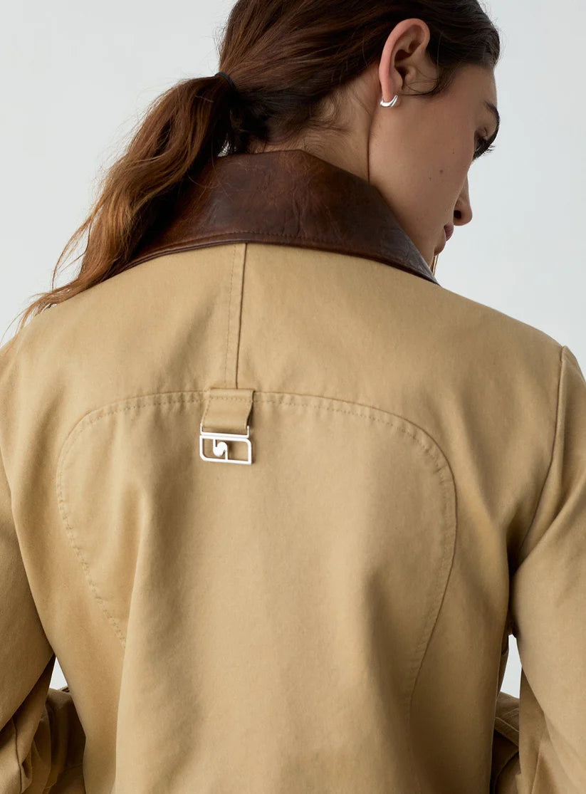 Braidy beige jacket