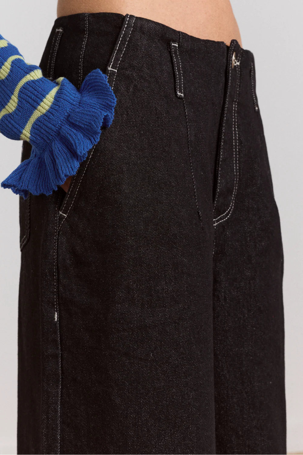 loose fit pascal jeans black wash