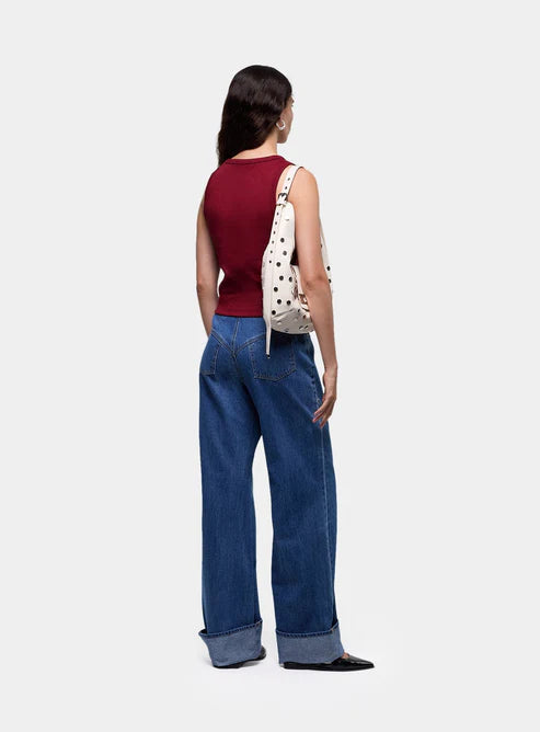 Dallas indigo denim jeans