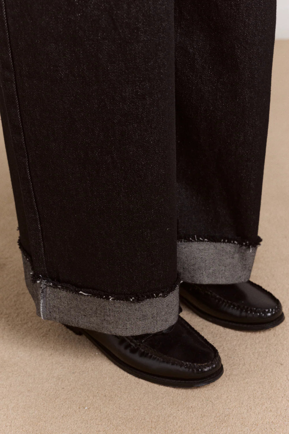 loose fit pascal jeans black wash