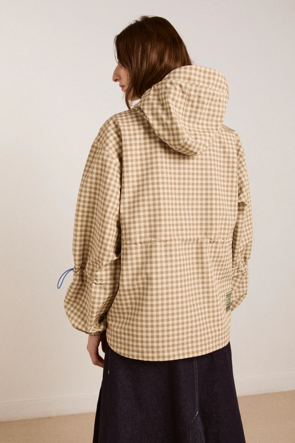 jacket matilda raincoat gingham