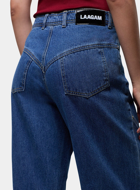 Dallas indigo denim jeans