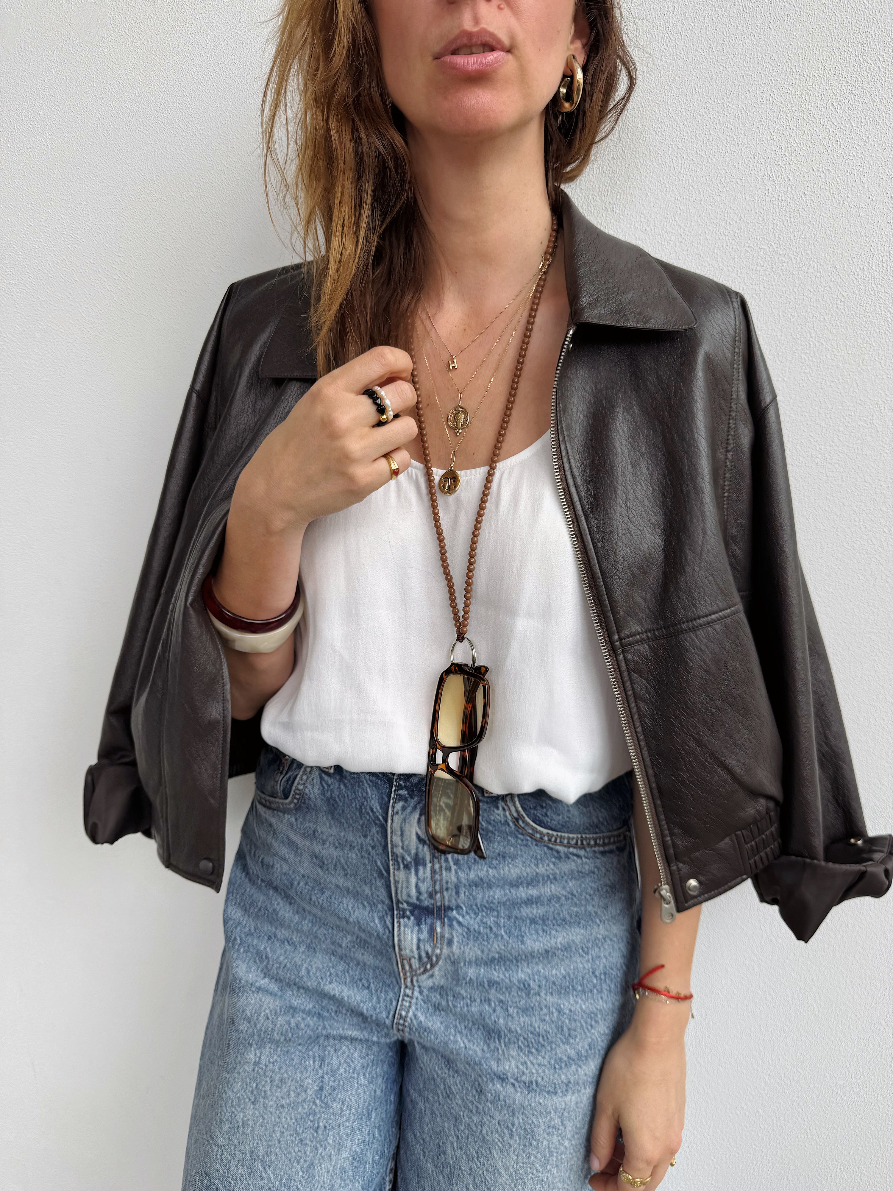wildmoon eyewear chain - chocolate
