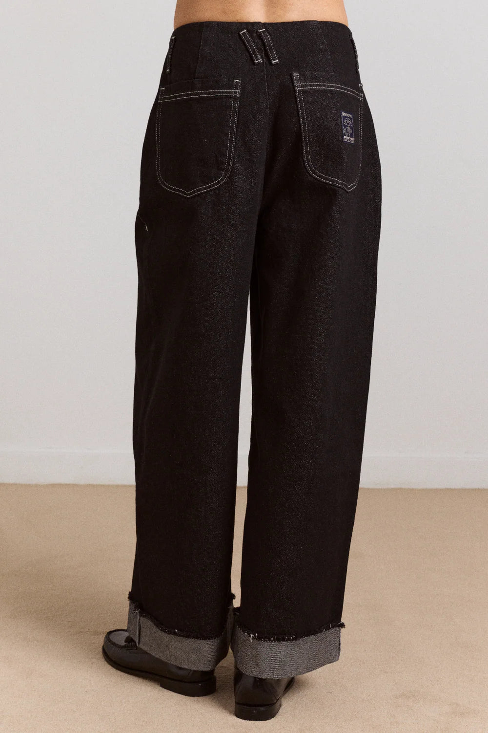 loose fit pascal jeans black wash