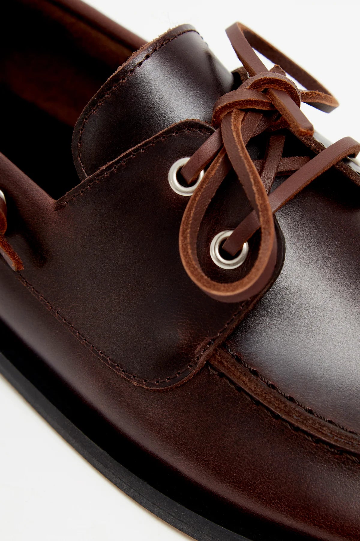 mokasíny Ariete leather dark brown