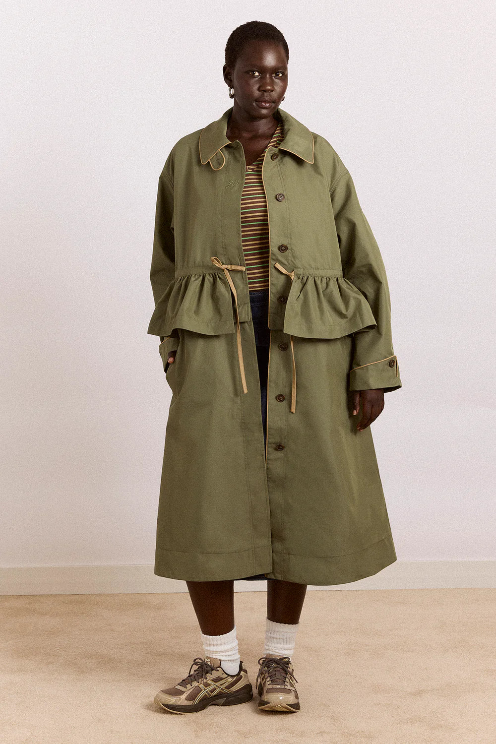 multi-coat myrtle trench sage