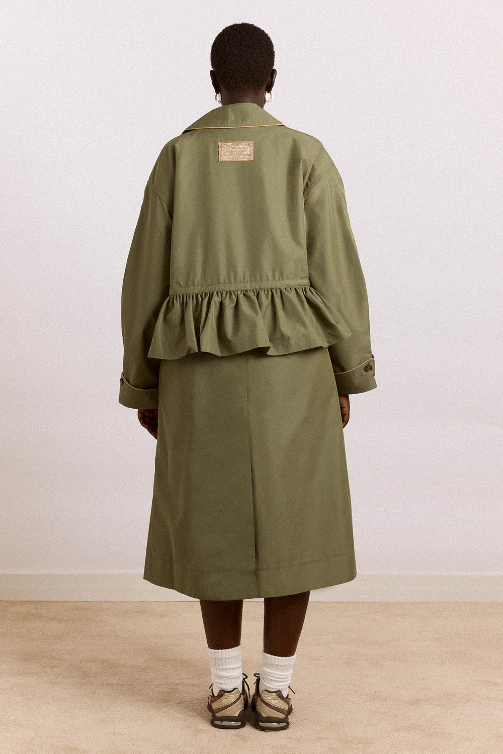 multi-coat myrtle trench sage