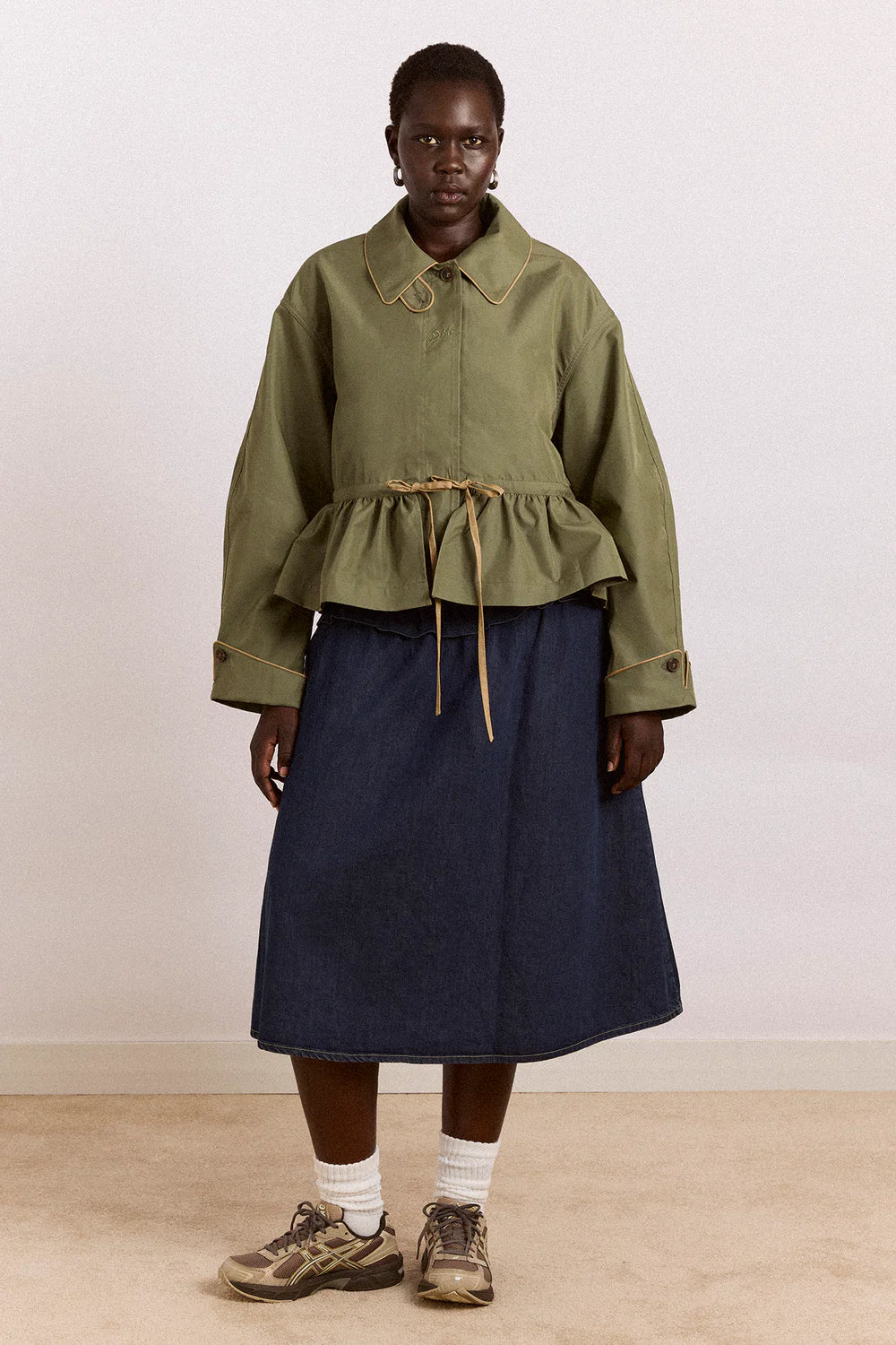multi-coat myrtle trench sage