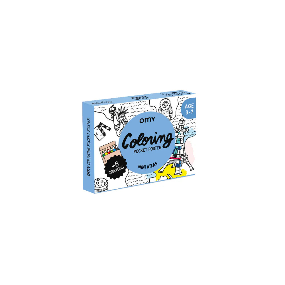 Omalovánky do kapsy - Atlas