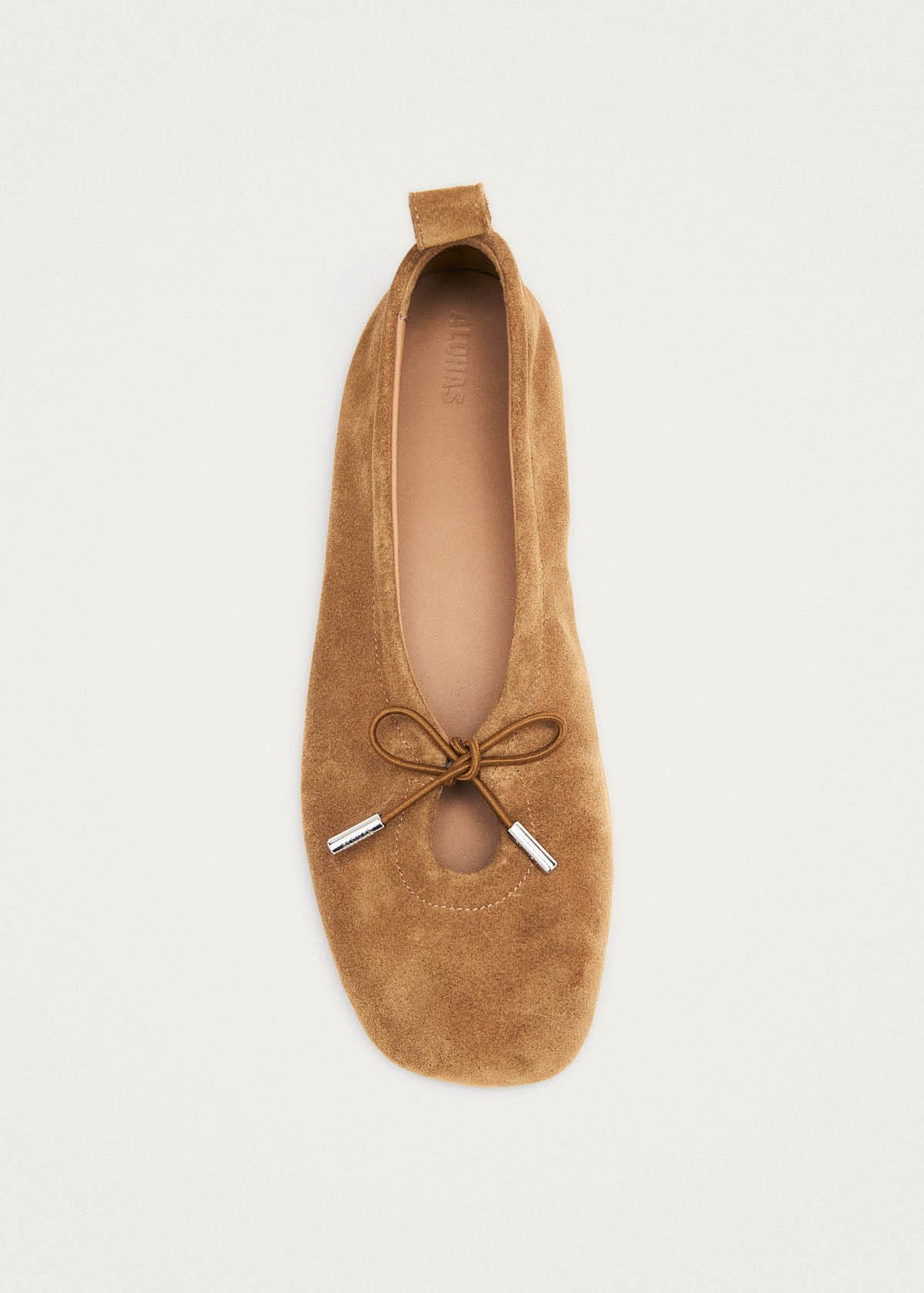 baleríny rosalind suede tan leather