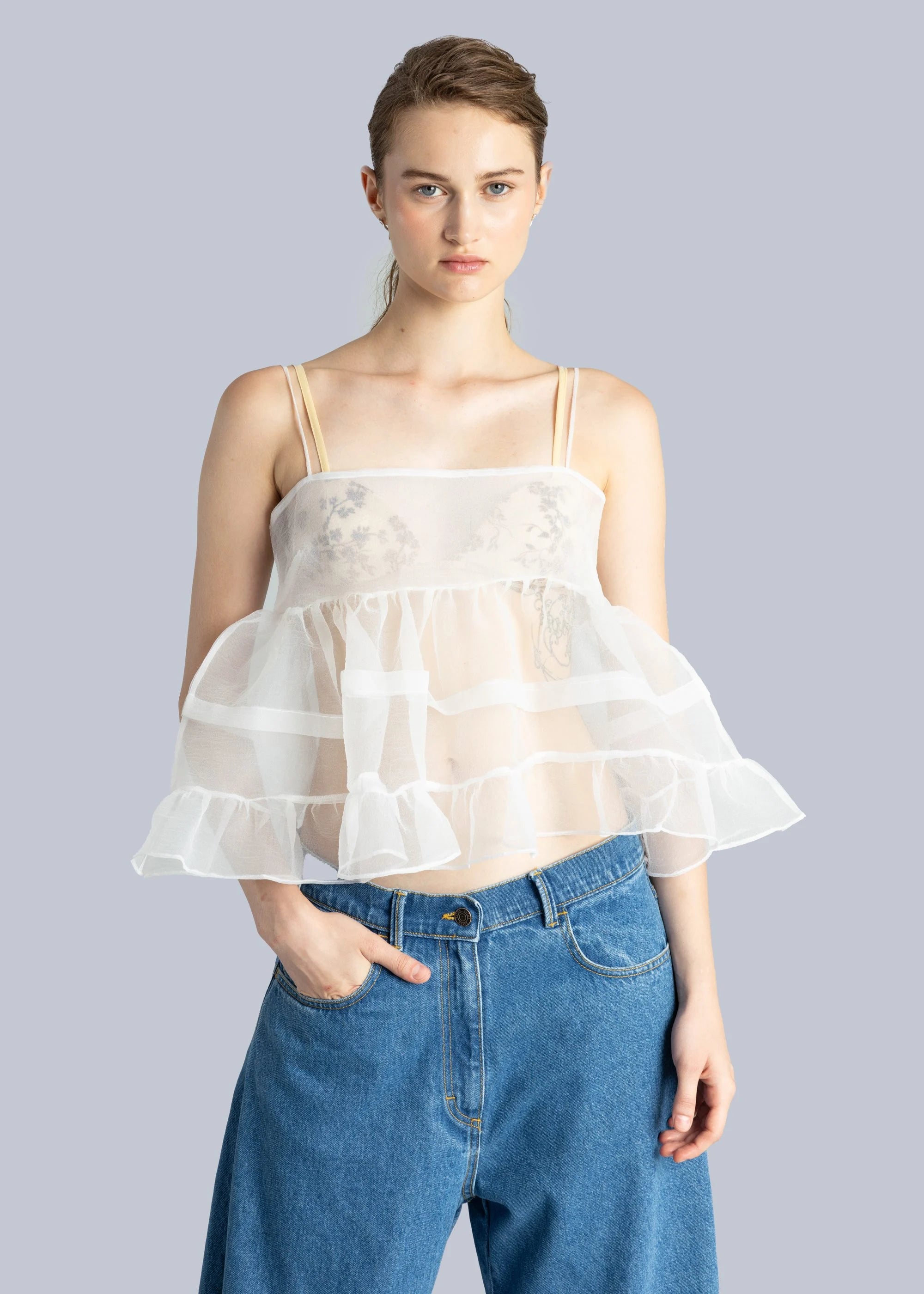 top Babydoll Organza