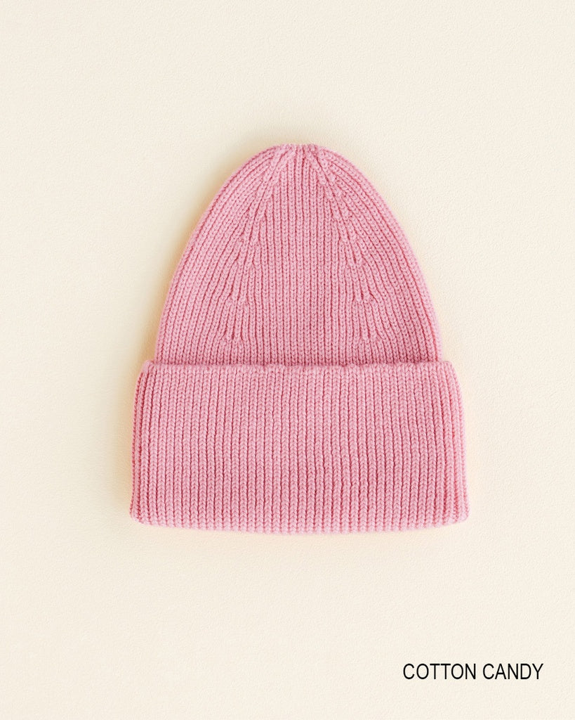 beanie Fonzie kids cotton candy