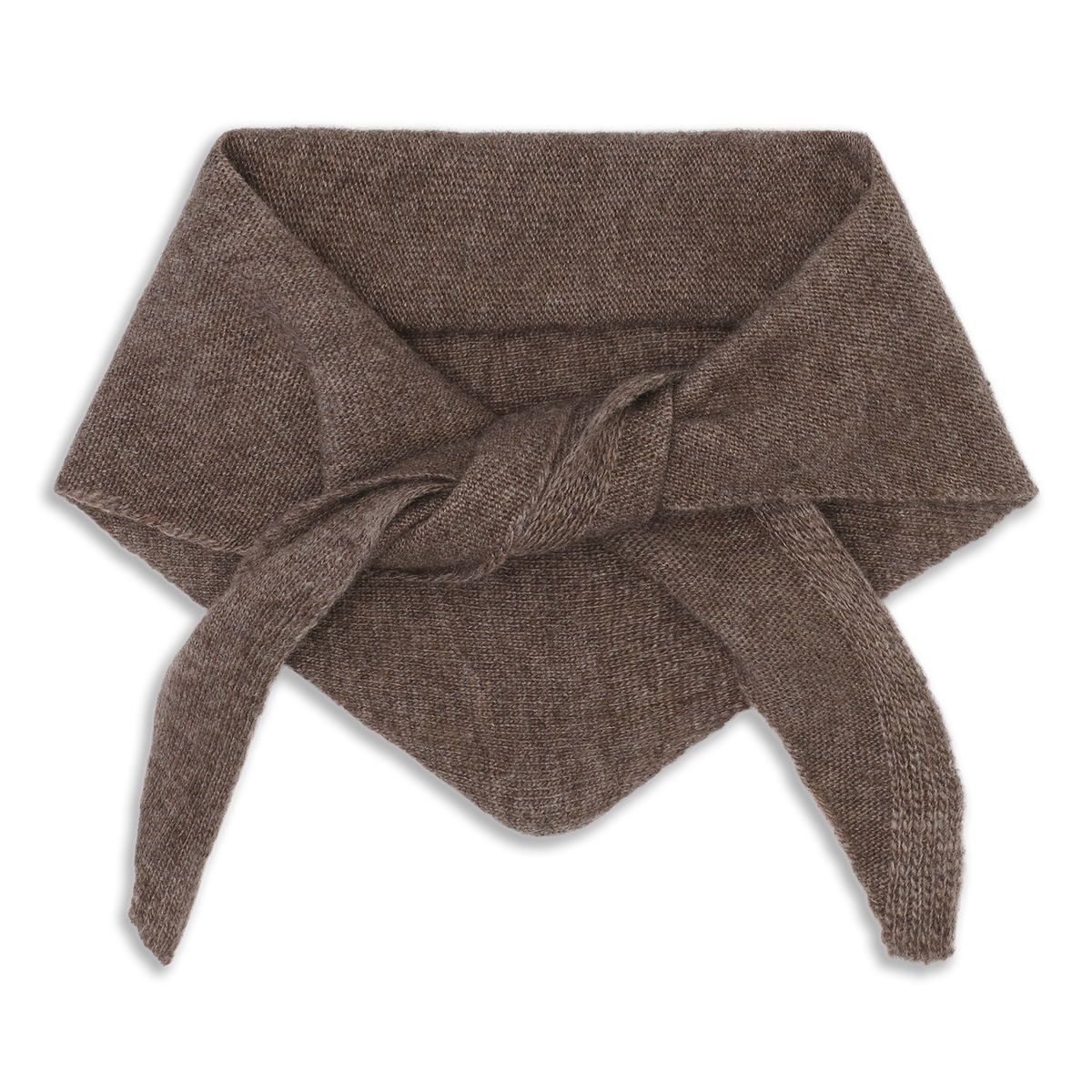 bandana big triangle scarf brown