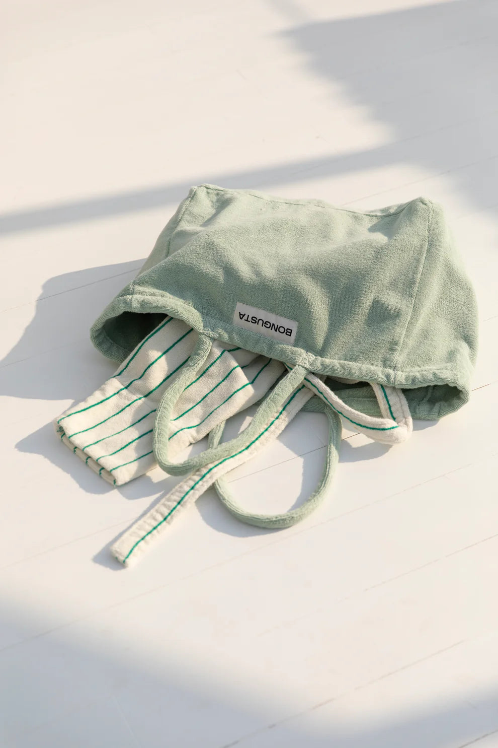 weekend bag Naram silver sage