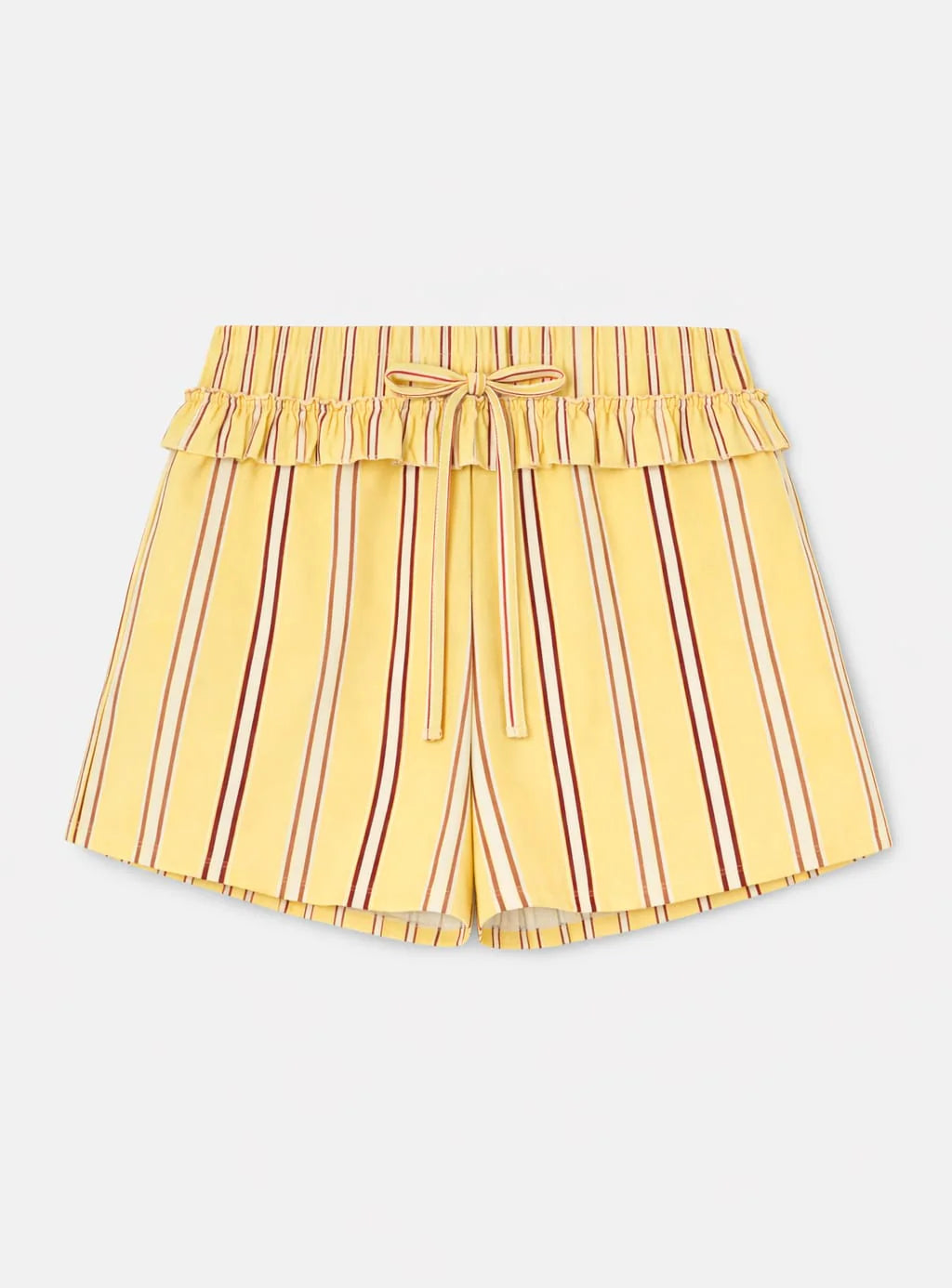 caos butter striped poplin boxer shorts