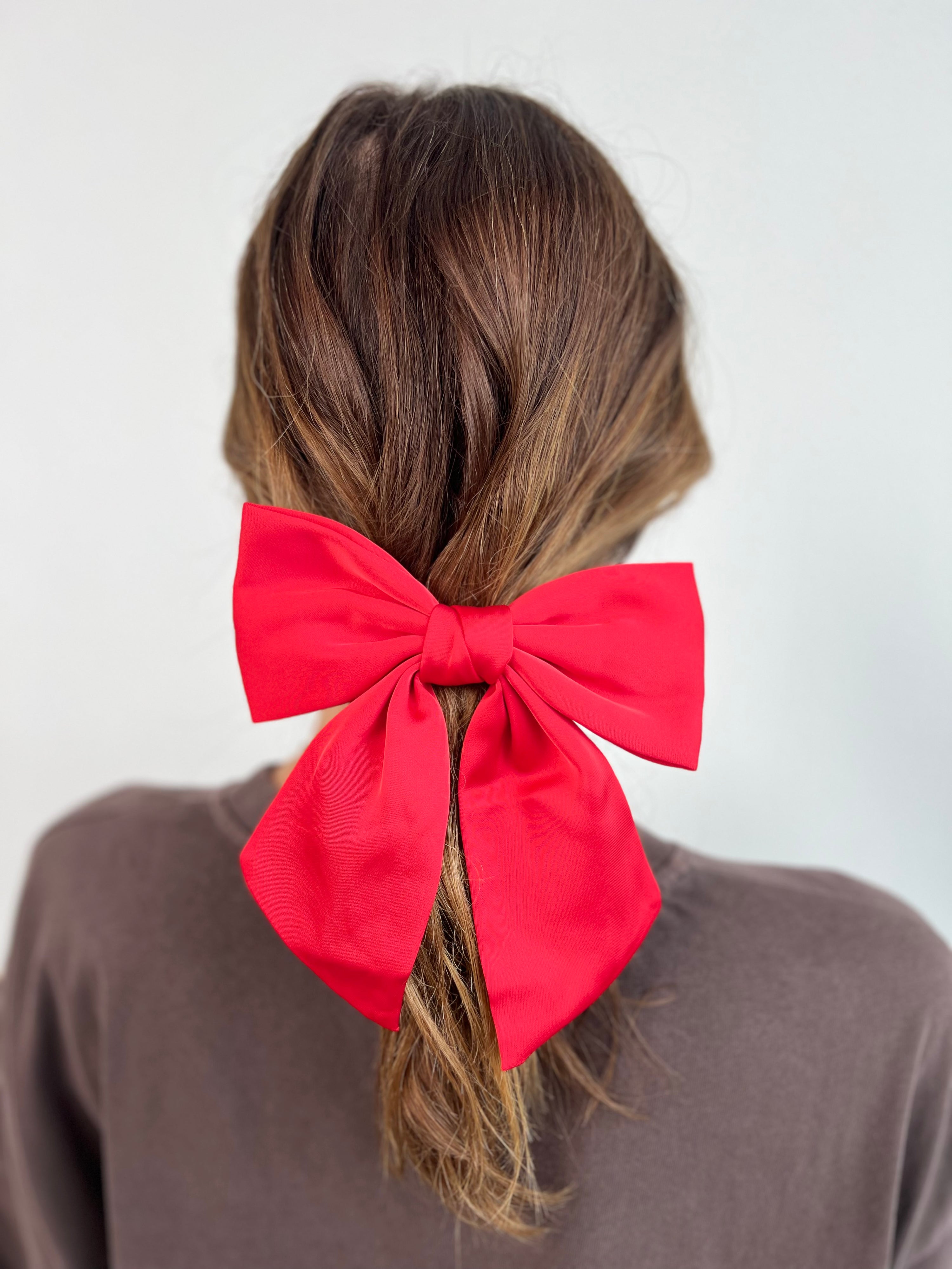 smooth bow do vlasů red