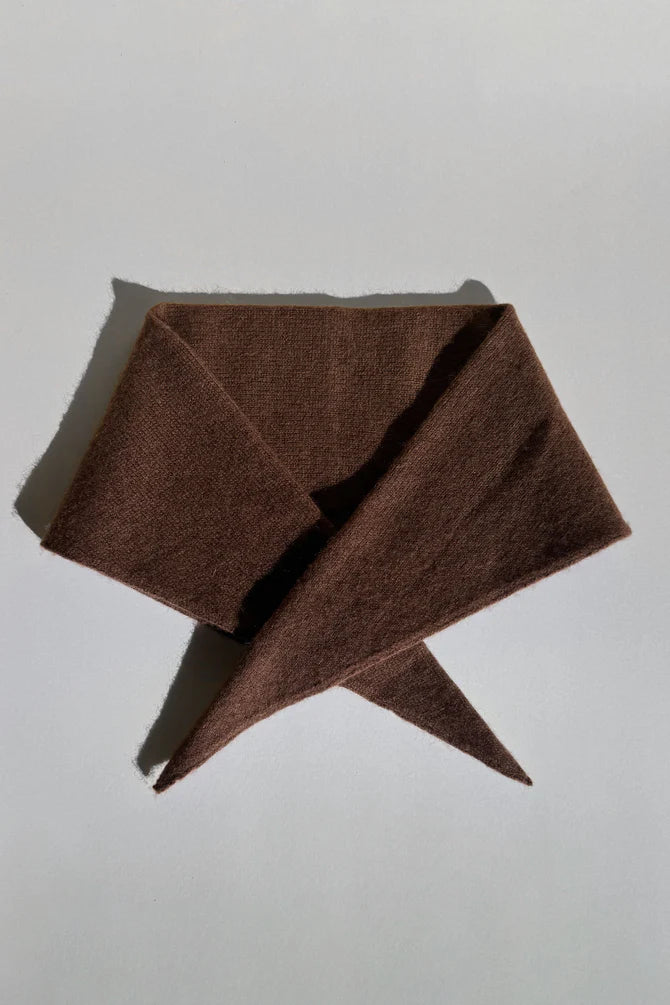 šátek Cashmere Bandana mocha