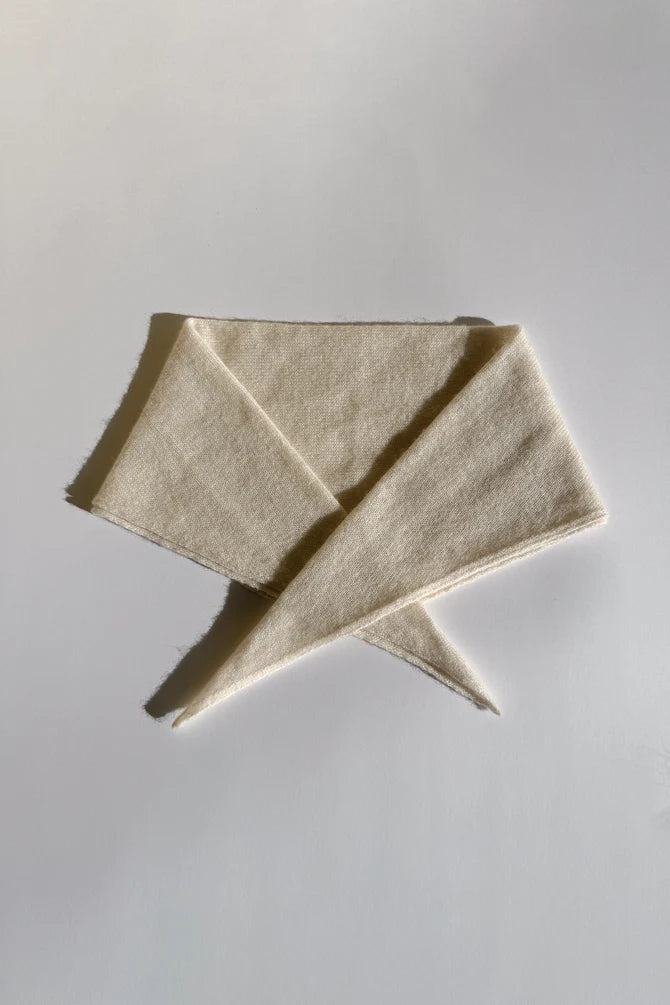 šátek Cashmere Bandana oatmeal