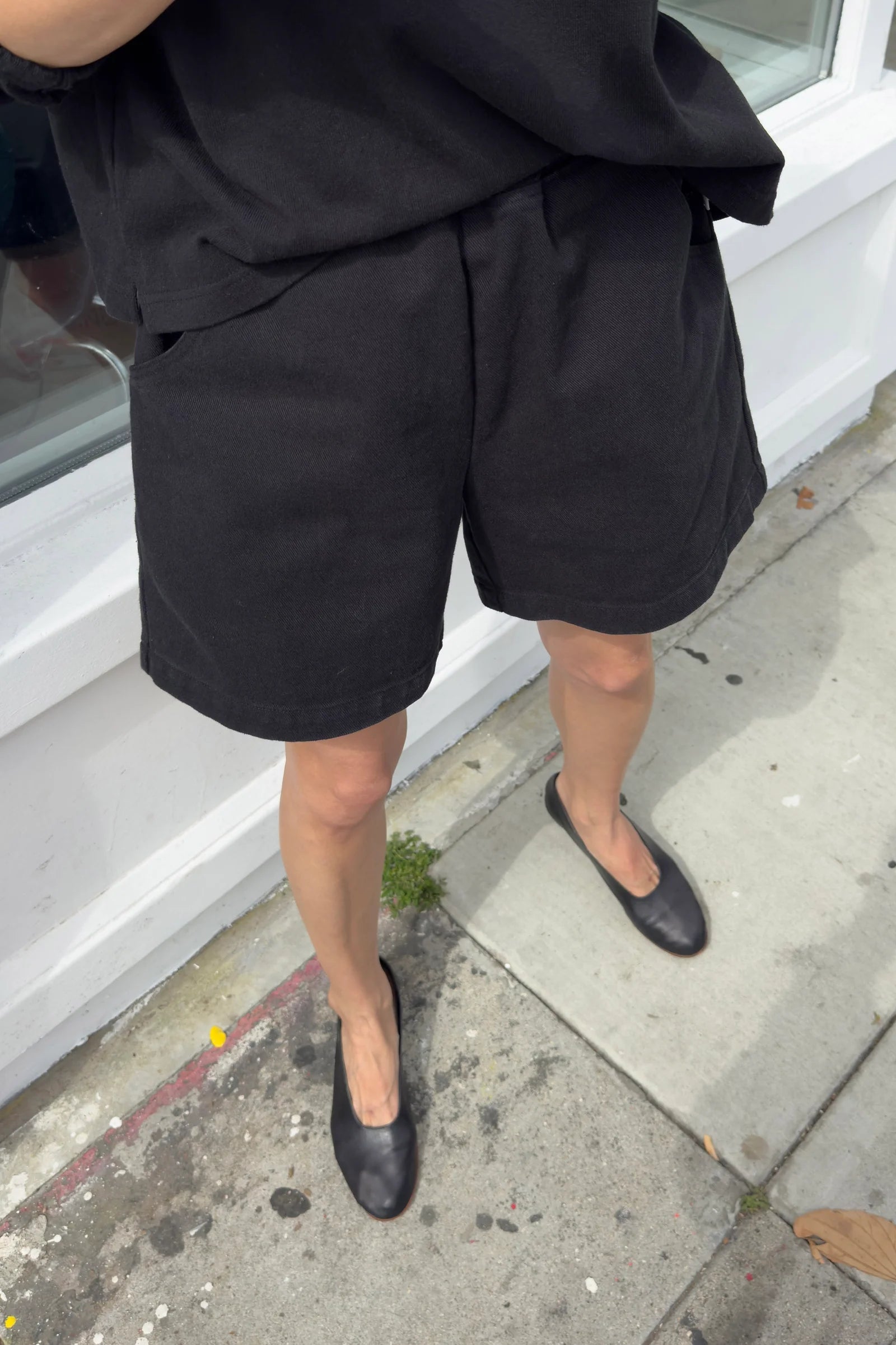 City navy shorts
