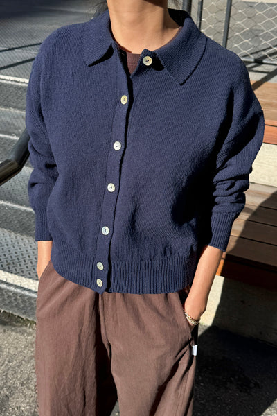 cardigan the club - navy