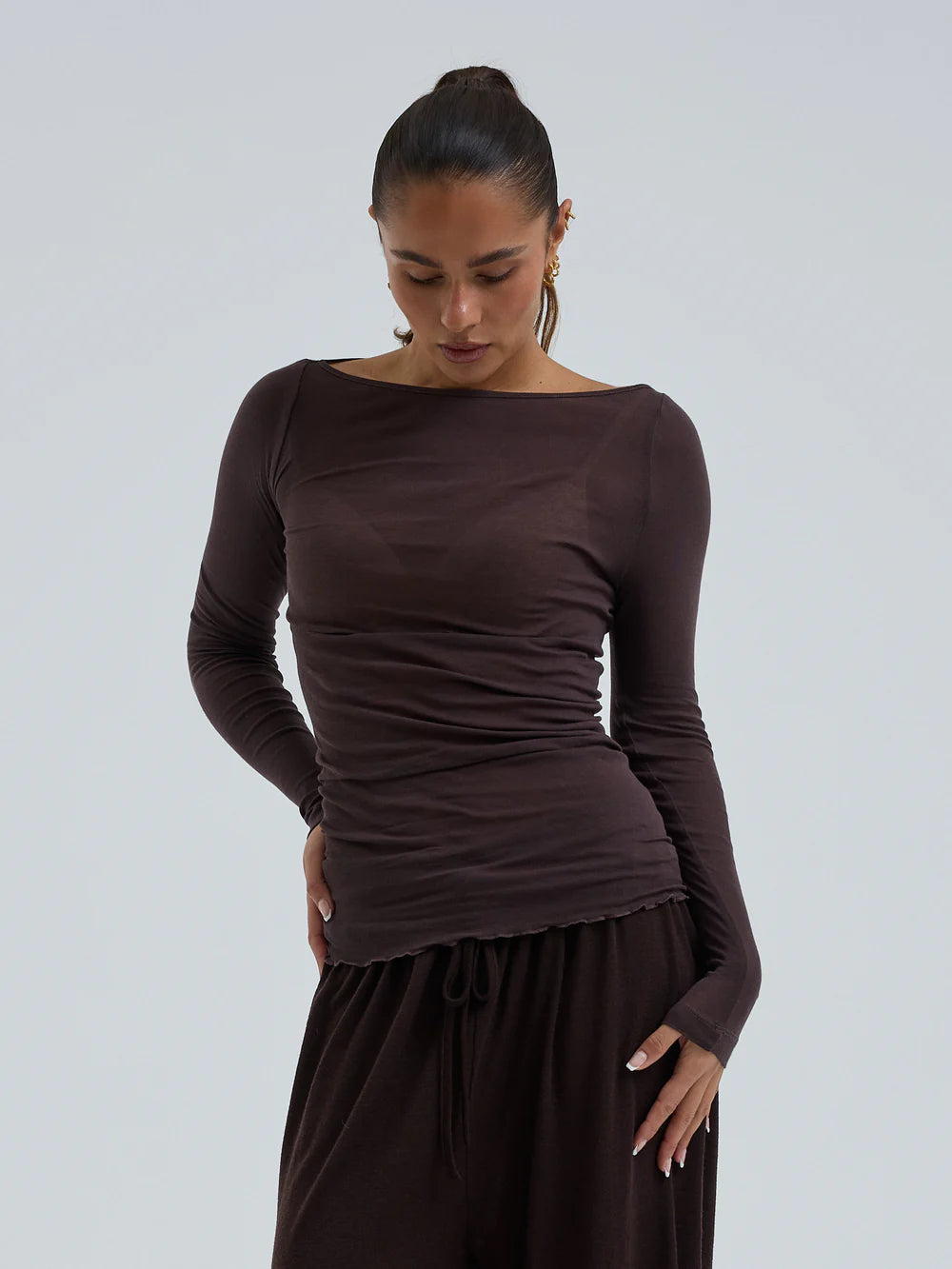 triko Cotton Boat Neck java