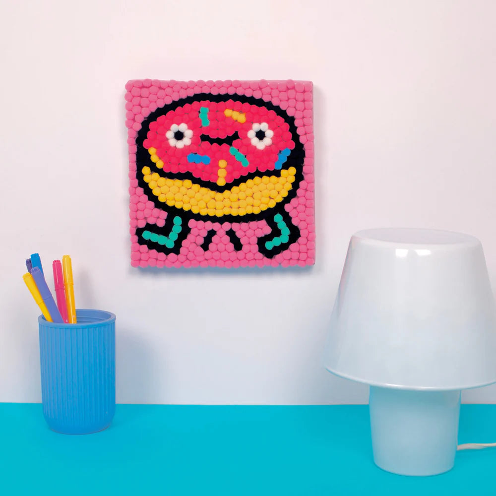 Pompom Art – kreativní sada s donutem