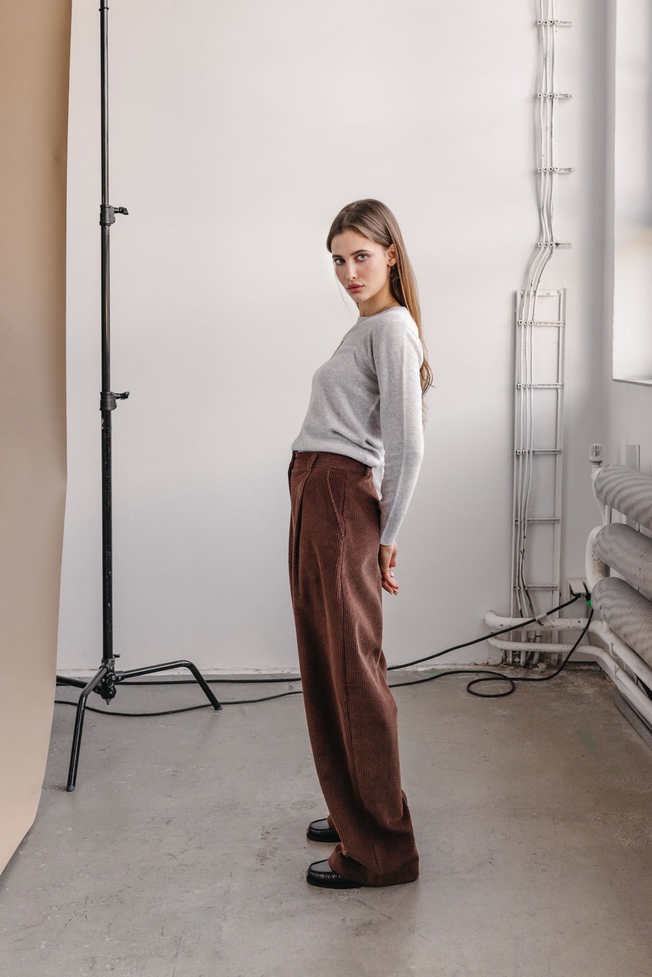 Alby Corduroy Pants – Cinnamon