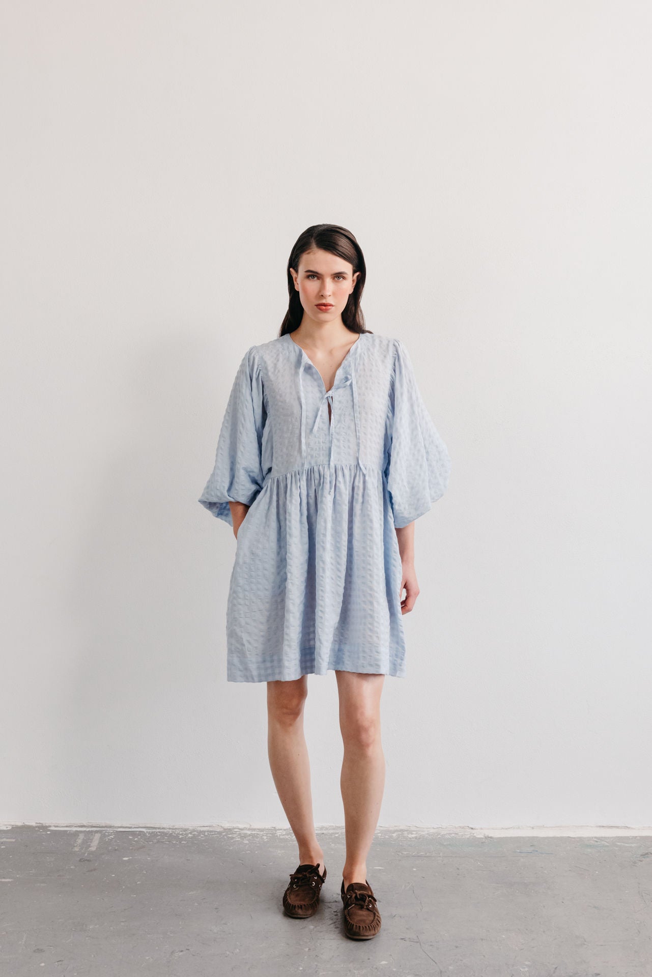 Vera dress bonbon sky blue