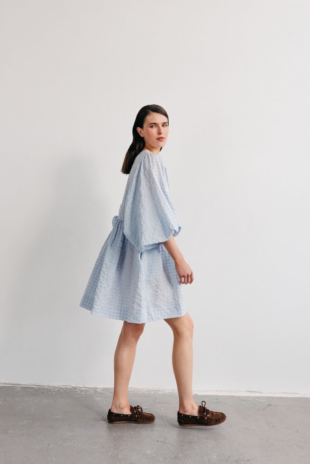 Vera dress bonbon sky blue