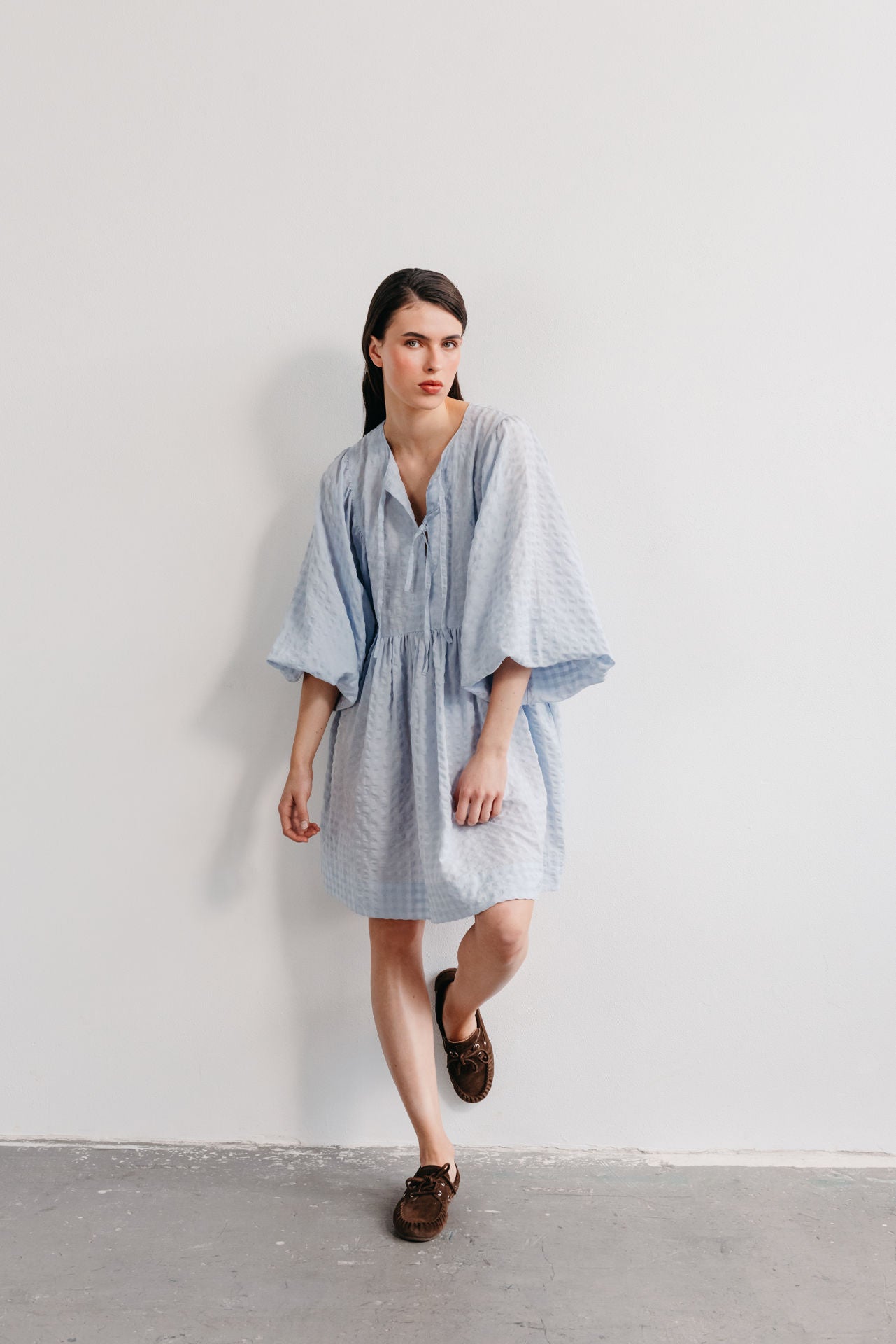 Vera dress bonbon sky blue