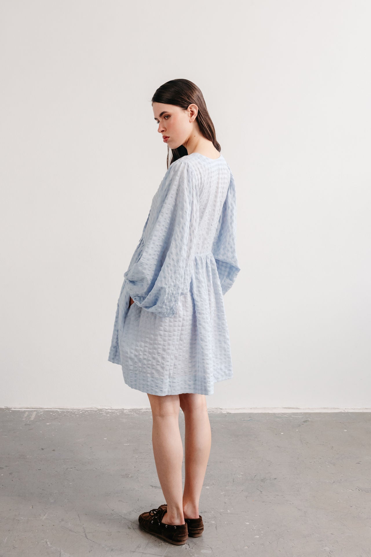 Vera dress bonbon sky blue