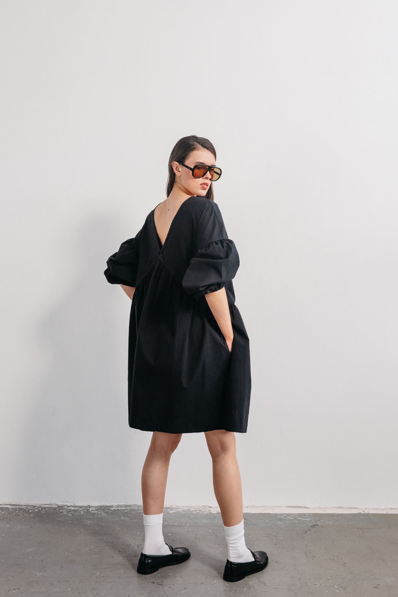 Alex mini dress black