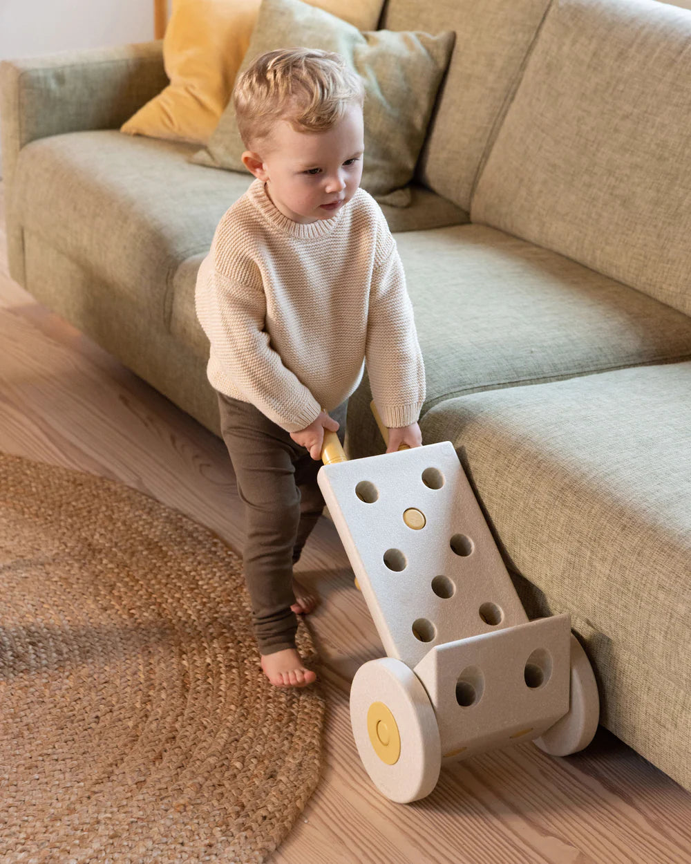 Modu stavebnice Dreamer Set - Sand Grey / Honey Yellow