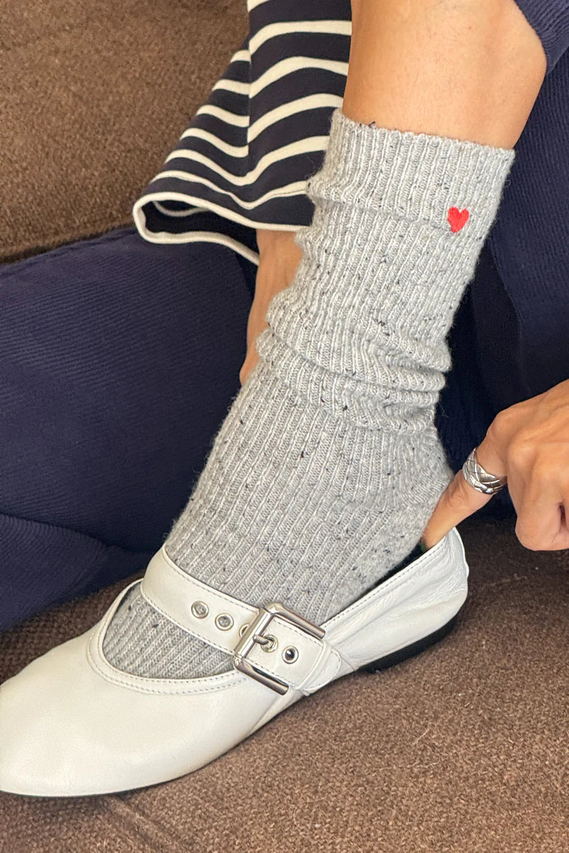 ponožky Snow cookies and cream - red heart