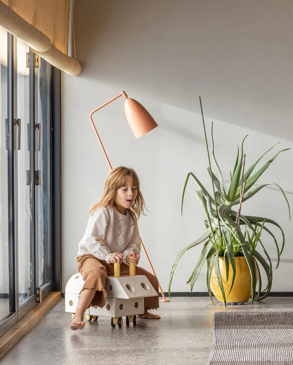 Modu stavebnice Explorer Set - Sand Grey / Honey Yellow