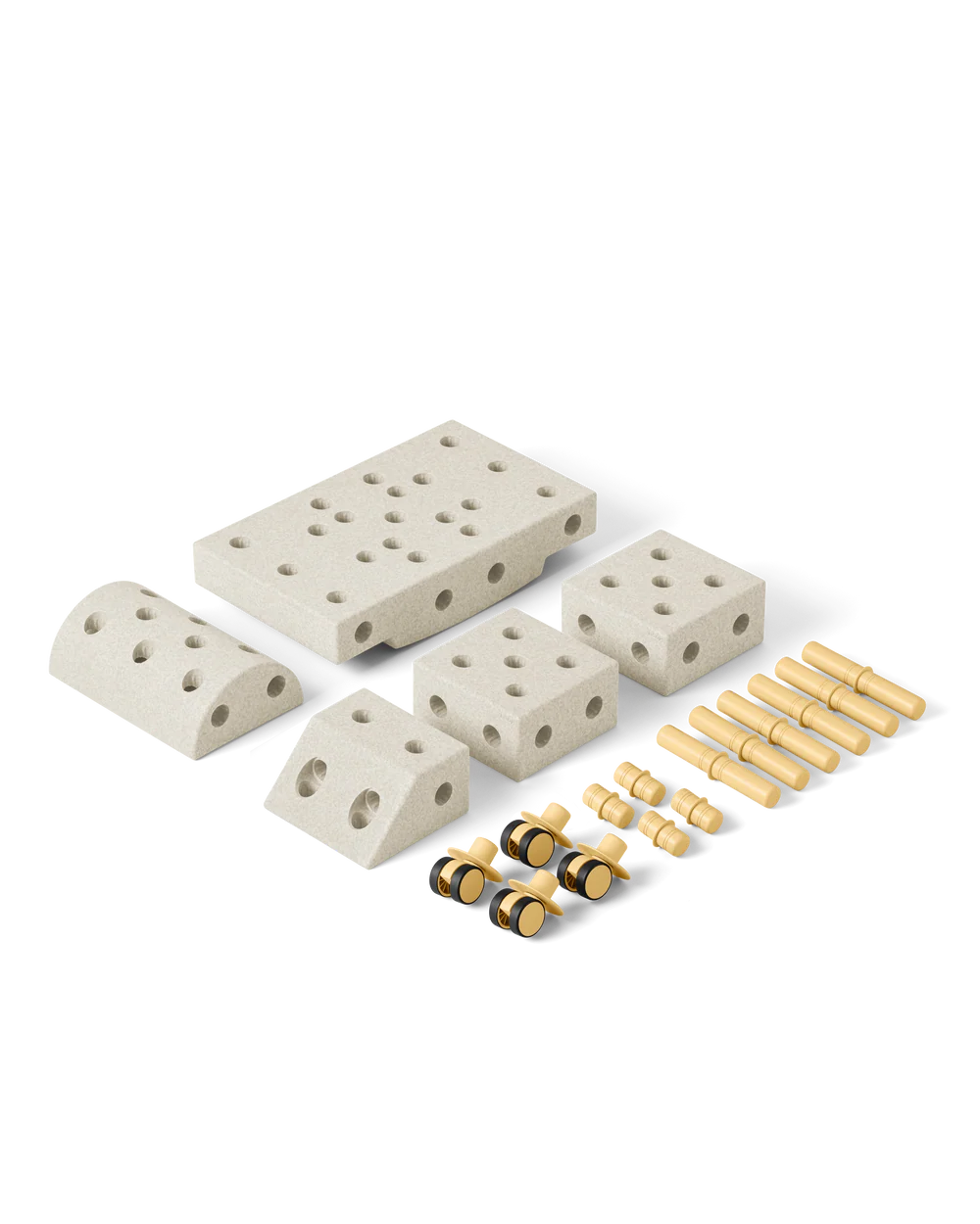 Modu stavebnice Explorer Set - Sand Grey / Honey Yellow