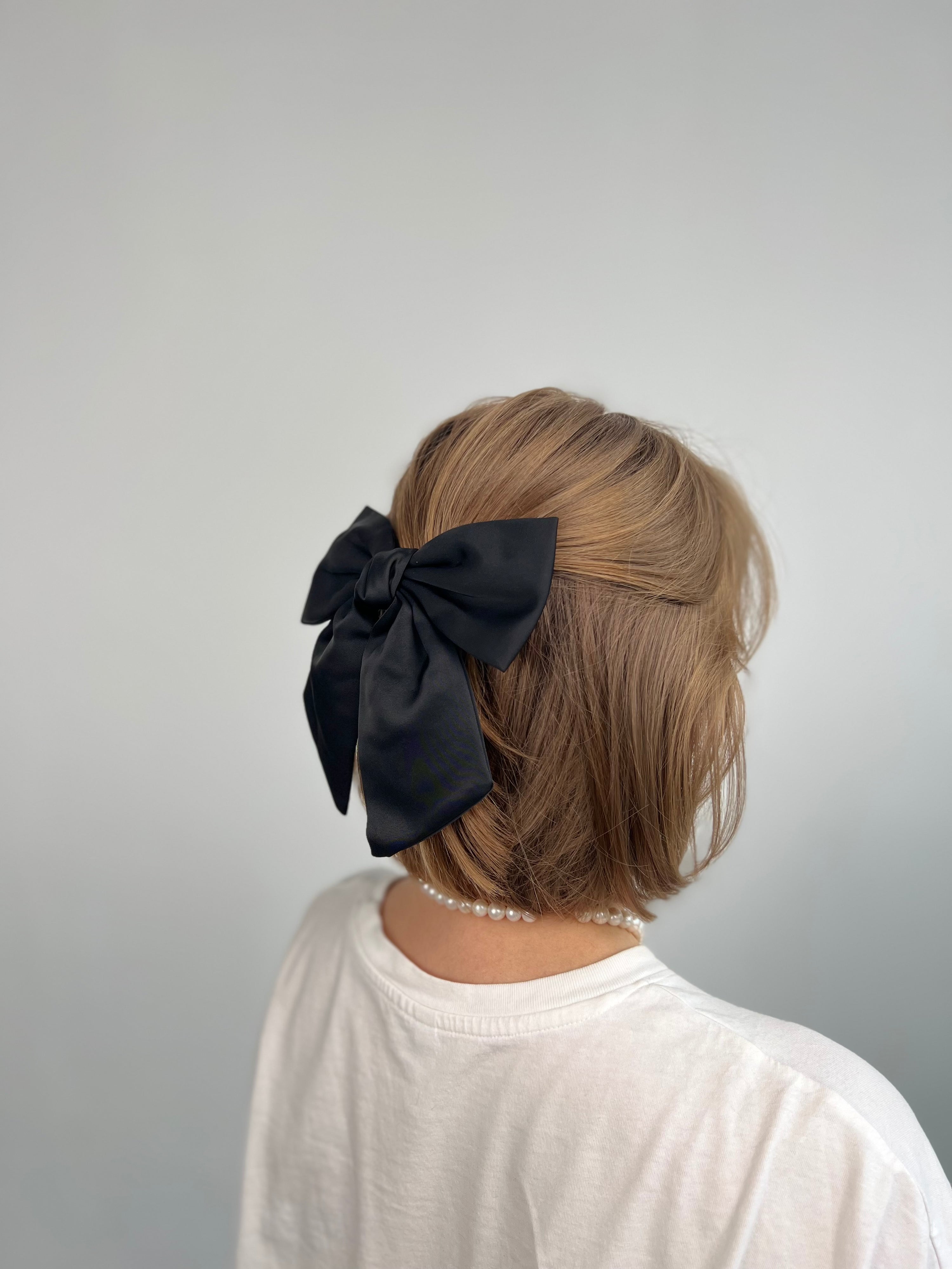 smooth bow do vlasů black