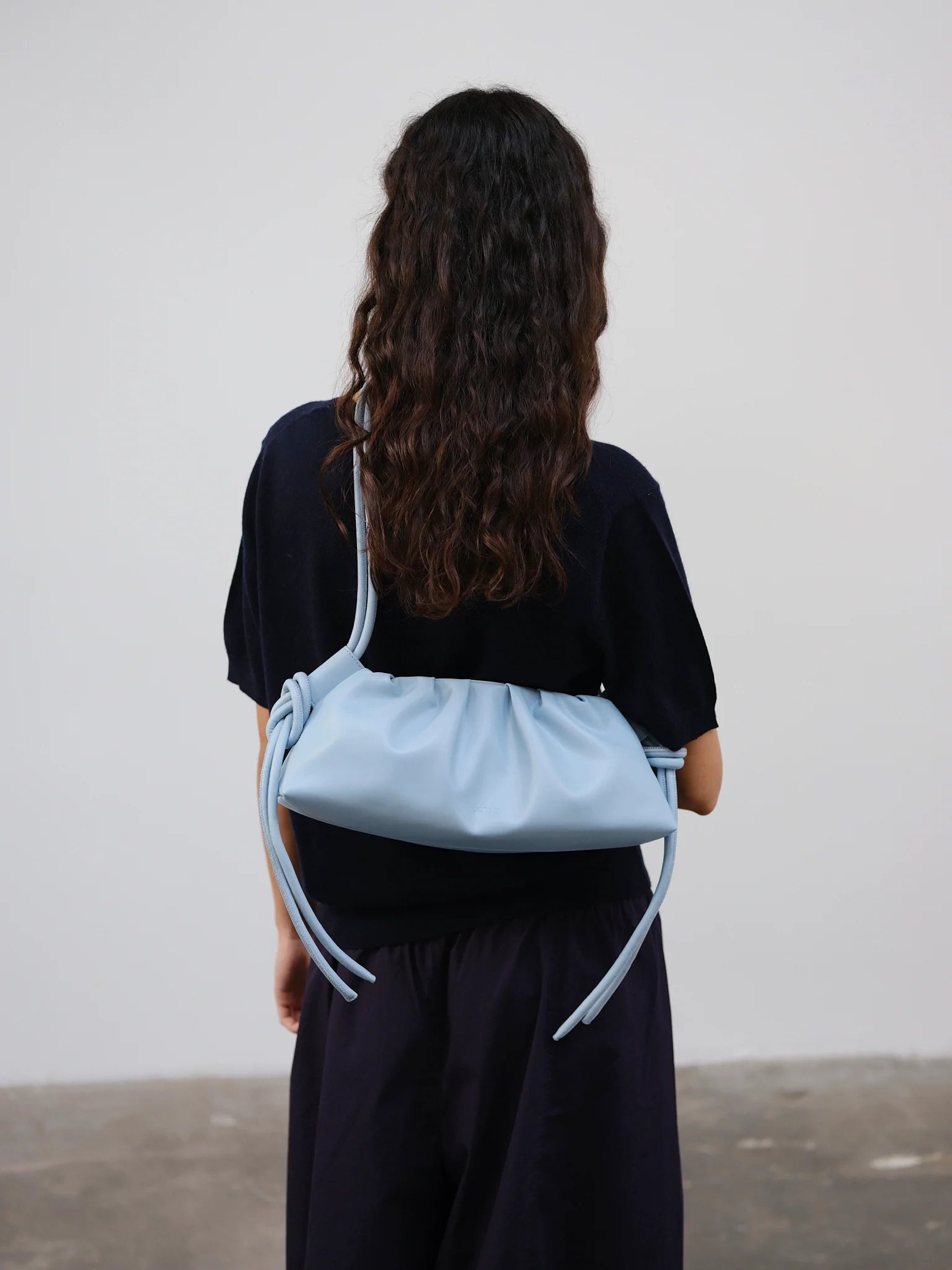 Dumpling Bag: Baby blue