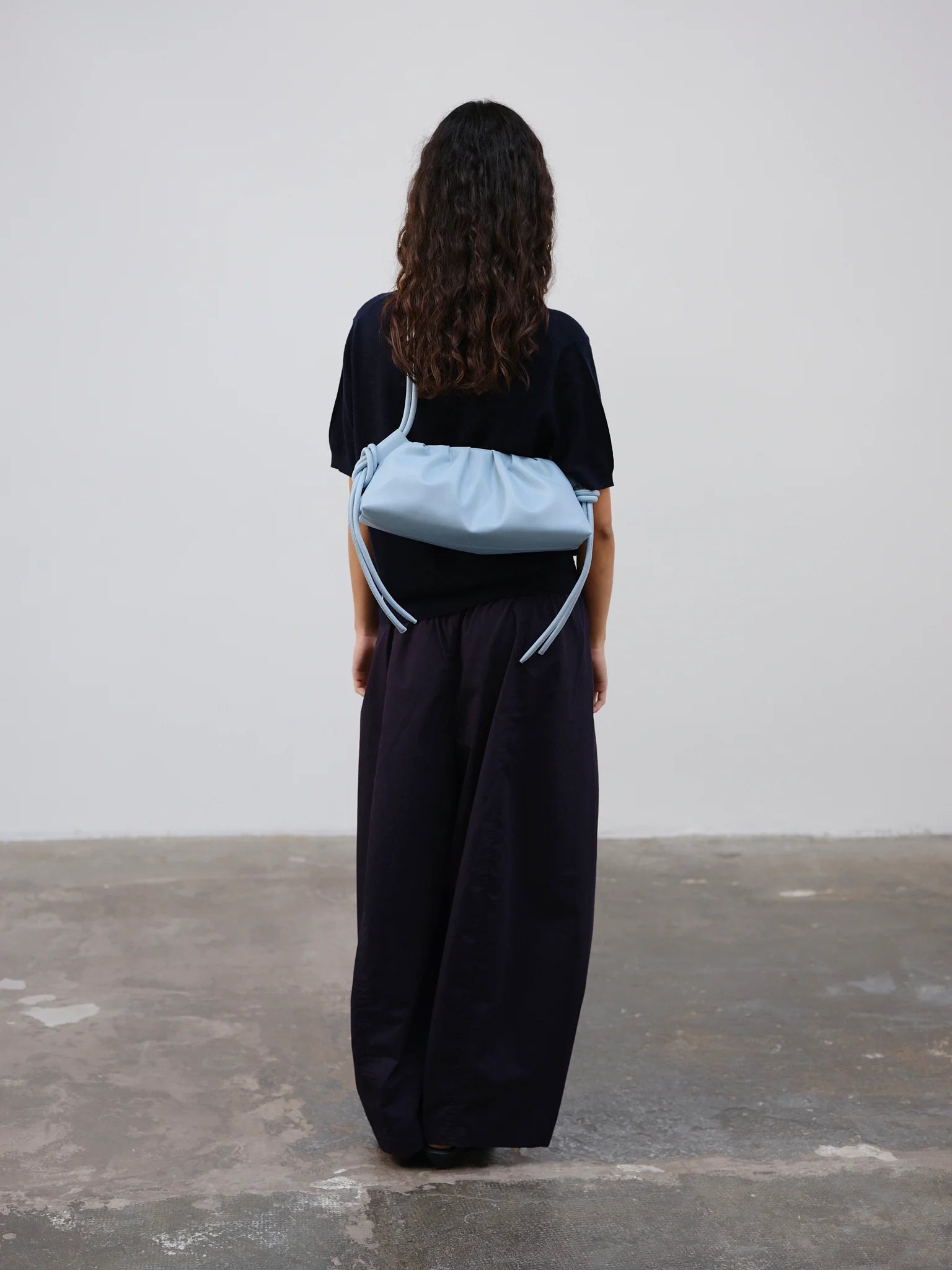 Dumpling Bag: Baby blue