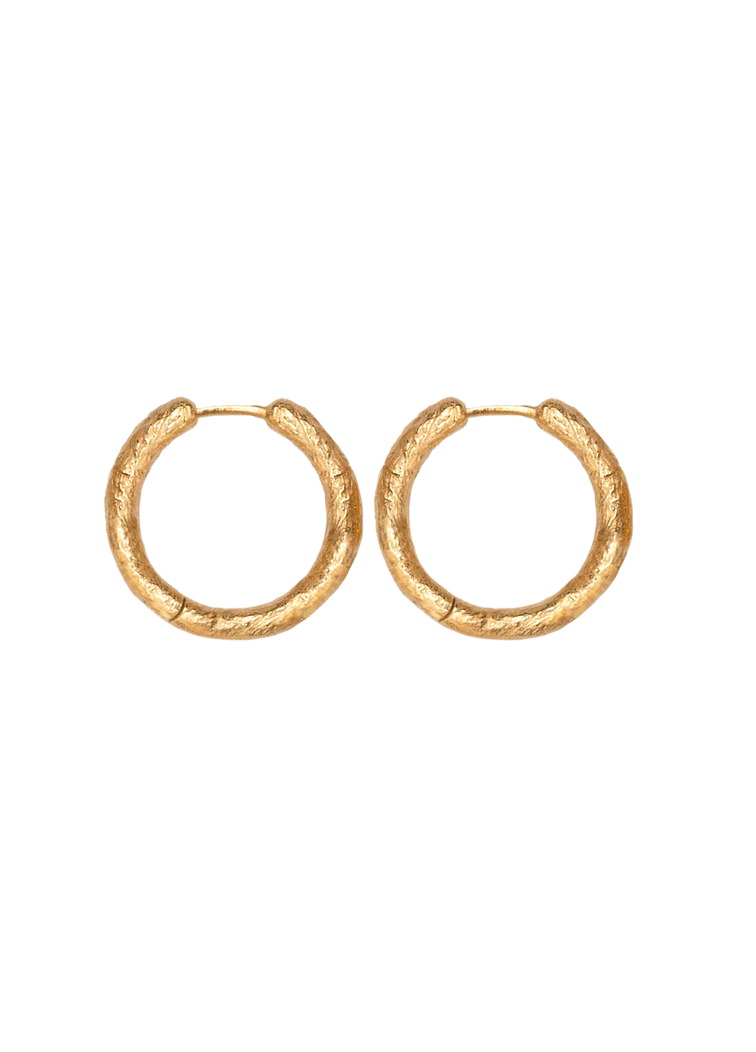 naušnice Flamenco S Gold